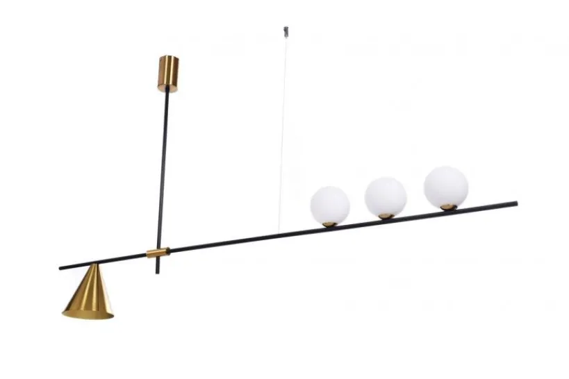 Arrediorg Lampadario di design moderno 4 luci RENZO W4