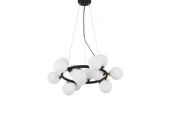 Arrediorg Lampadario di design moderno 15 luci Oro caldo MARSIADA W15
