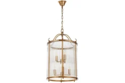Arrediorg Lampadario di design moderno in e vetro BOSTON W6