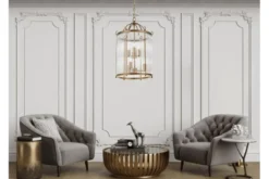 Arrediorg Lampadario di design moderno in e vetro BOSTON W6