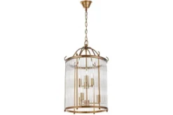Arrediorg Lampadario di design moderno in e vetro BOSTON W6