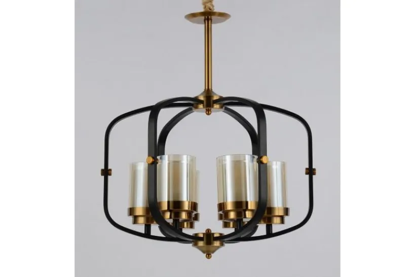 Arrediorg Lampadario di design e ottone BONTON W6