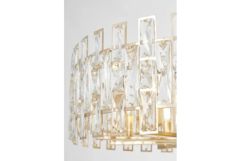 Arrediorg LAMPADARIO MODERNO CRISTALLO FIORINA D80