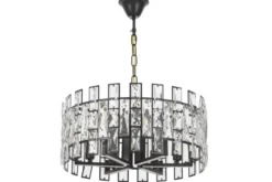 Arrediorg LAMPADARIO MODERNO IN CRISTALLO FIORINA D50