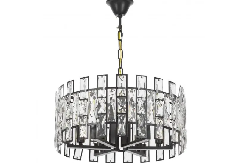 Arrediorg LAMPADARIO MODERNO IN CRISTALLO FIORINA D50