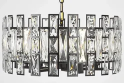 Arrediorg LAMPADARIO MODERNO IN CRISTALLO FIORINA D50