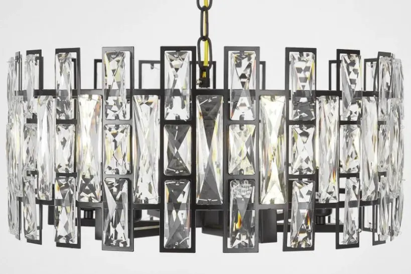 Arrediorg LAMPADARIO MODERNO IN CRISTALLO FIORINA D50