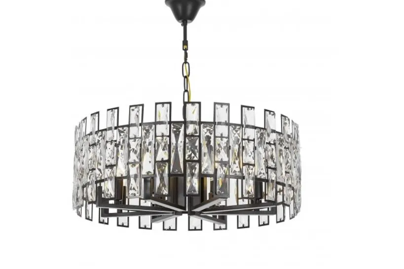 Arrediorg LAMPADARIO MODERNO IN CRISTALLO FIORINA D60