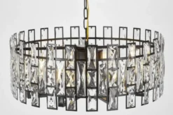 Arrediorg LAMPADARIO MODERNO IN CRISTALLO FIORINA D60