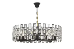 Arrediorg LAMPADARIO MODERNO IN CRISTALLO FIORINA D80
