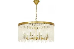 Arrediorg Lampadario moderno con cristalli BALMENA D60