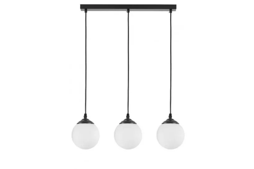 Arrediorg Lampadario pendente 3 punti luce a sfera FINO W3