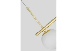 Arrediorg LAMPADA SOSPENSIONE MODERNA DA SOFFITTO CLASSIC ORO LEDO W5