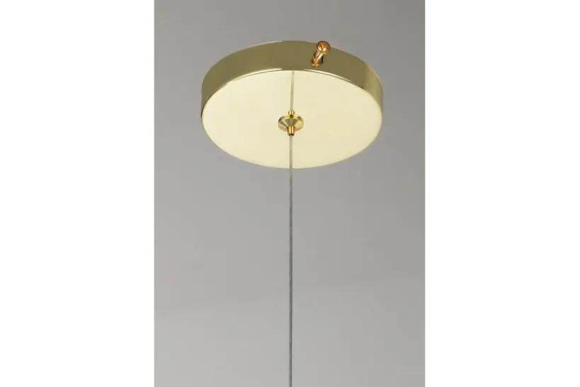 Arrediorg LAMPADA SOSPENSIONE MODERNA DA SOFFITTO CLASSIC ORO LEDO W4