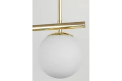 Arrediorg LAMPADA SOSPENSIONE MODERNA DA SOFFITTO CLASSIC ORO LEDO W4