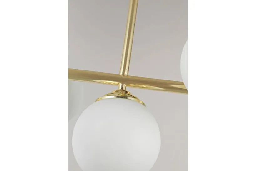 Arrediorg LAMPADA SOSPENSIONE MODERNA DA SOFFITTO CLASSIC ORO FINO W5