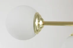 Arrediorg LAMPADA SOSPENSIONE MODERNA DA SOFFITTO CLASSIC ORO FINO W3