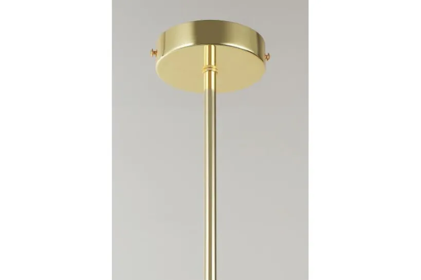 Arrediorg LAMPADA SOSPENSIONE MODERNA DA SOFFITTO CLASSIC ORO FINO W3