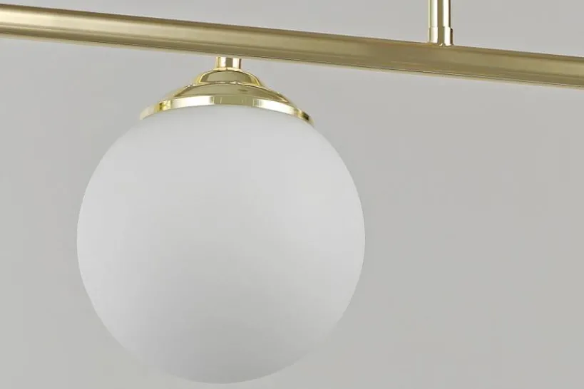 Arrediorg LAMPADA SOSPENSIONE MODERNA DA SOFFITTO CLASSIC ORO FINO W3
