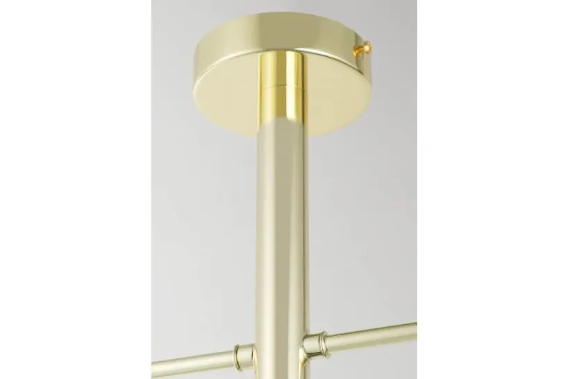 Arrediorg LAMPADA SOSPENSIONE MODERNA DA SOFFITTO CLASSIC ORO FINO W2