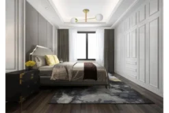 Arrediorg LAMPADA SOSPENSIONE MODERNA DA SOFFITTO CLASSIC ORO FINO W2