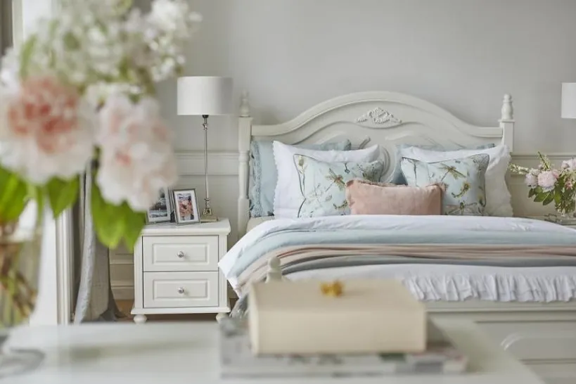 Arrediorg Letto Bianco 180 x 200 Princess 886 colore Bianco