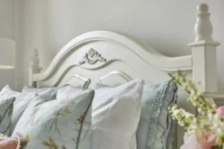 Arrediorg Letto Bianco 180 x 200 Princess 886 colore Bianco