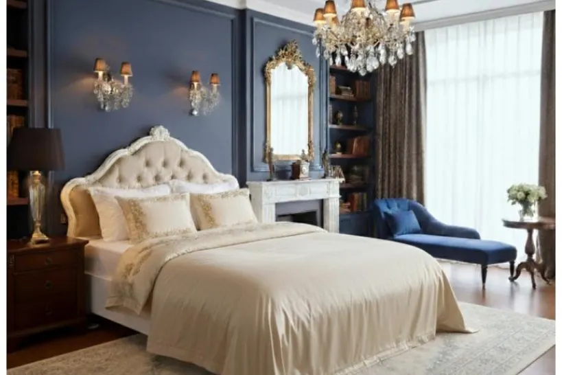 Arrediorg Letto classico alla francese 140 X 200 Bella 905