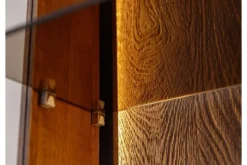 Arrediorg Libreria a parete moderna in rovere massello