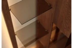 Arrediorg Libreria a parete moderna in rovere massello
