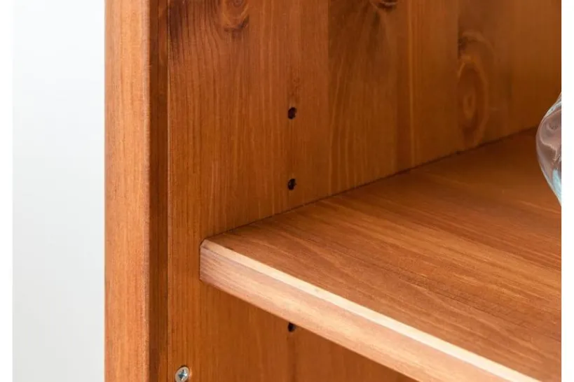 Arrediorg Libreria legno massello pino color stile shabby toscano