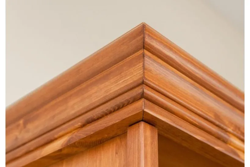 Arrediorg Libreria legno massello pino color stile shabby toscano