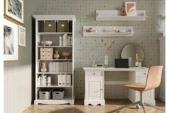 Arrediorg Libreria shabby chic pino massello