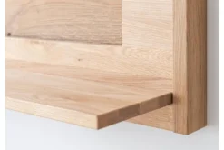 Arrediorg Mensola piccola legno massello naturale LED integrato
