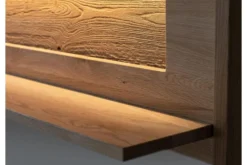 Arrediorg Mensola piccola legno massello naturale LED integrato