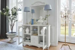 Arrediorg Mobile Buffet bianco stile provenzale Princess 882