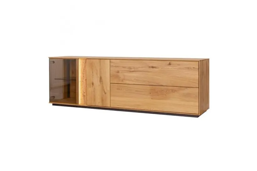 Arrediorg Mobile TV con vetrina massello design moderno