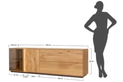 Arrediorg Mobile TV con vetrina massello design moderno
