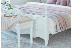 Arrediorg Ottomano Princess 858 colore Bianco
