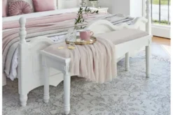 Arrediorg Ottomano Princess 858 colore Bianco