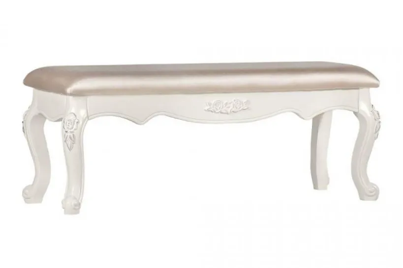 Arrediorg Panca fondo letto classica bianco BELLA 933