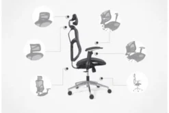 Arrediorg Poltrona ergonomica da ufficio Ergo 500