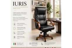 Arrediorg Poltrona presidenziale da ufficio IURIS