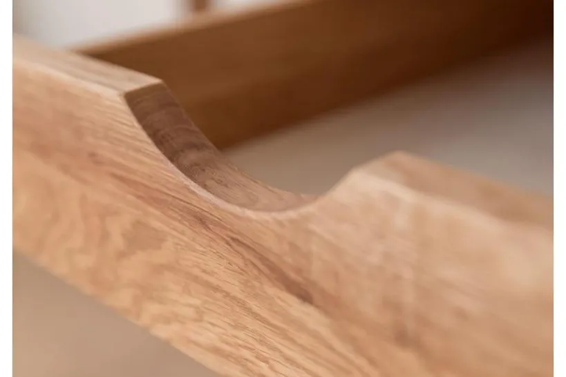 Arrediorg Scrittoio in legno naturale massello oliato