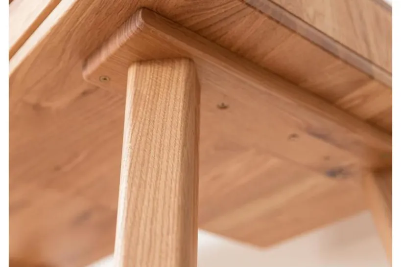 Arrediorg Scrittoio in legno naturale massello oliato