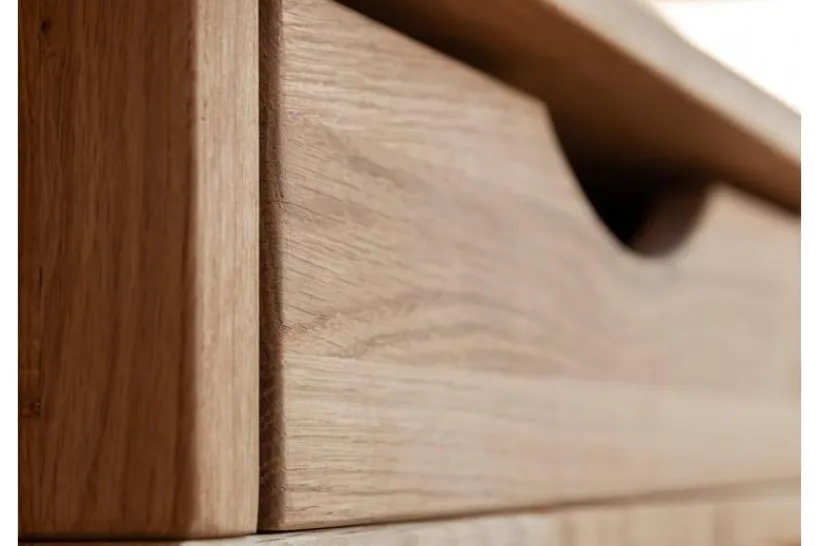 Arrediorg Scrittoio in legno naturale massello oliato