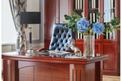 Arrediorg Scrivania classica per ufficio in legno PRESTIGE B610 1,6 Metri