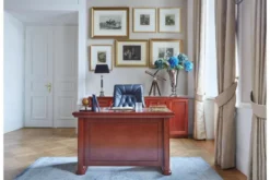 Arrediorg Scrivania classica per ufficio PRESTIGE B420 1,2 Metri