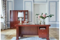 Arrediorg Scrivania ufficio classica PRESTIGE B610 1,8 Metri