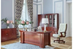 Arrediorg Scrivania ufficio classica PRESTIGE B610 1,8 Metri
